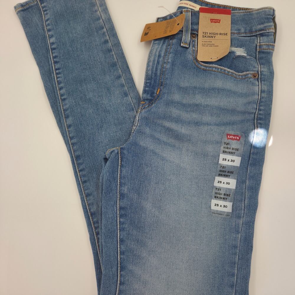 NEW Denizen Levi's 285 Relaxed Fit Jeans Men’s 25x30 Blue Denim w/ Tags